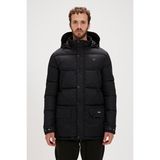 Bad Bear 23.02.13.010-FW Colonel Puffer Coat Erkek Coat Kaban - M - Siyah