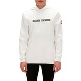Bad Bear 230212002 Arthur Beyaz Hoodie Erkek Kazak