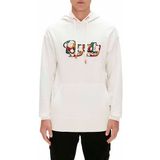 Bad Bear 230212006 Royalty Beyaz Hoodie Erkek Kazak