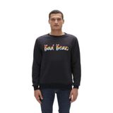 Bad Bear 230212016 Manuscript Siyah Crewneck Erkek Kazak