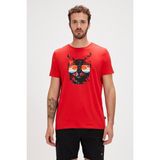 Bad Bear 24.01.07.011-C54 Manx Kırmızı Erkek T-shirt
