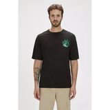 Bad Bear 24.01.07.046 Re One World Siyah Erkek T-shirt