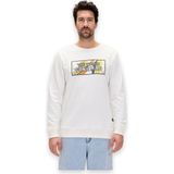 Bad Bear 24.02.12.016 Caen Crewneck Beyaz Erkek Sweatshirt
