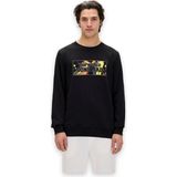 Bad Bear 24.02.12.016 Caen Crewneck Siyah Erkek Sweatshirt