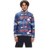 Bad Bear 24.02.21.001 Drew Full Zip Polar Mavi Erkek Sweatshirt