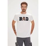 Bad Bear Bang Kirli Beyaz Erkek Tişört