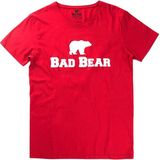 Bad Bear Bear Tee T-Shirt Kırmızı Baskılı Erkek Tişört - 2XL