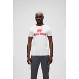 Bad Bear Bear Tee T-Shirt Off White Beyaz/Kırmızı Baskılı Erkek Tişört - XL - Beyaz - Kırmızı