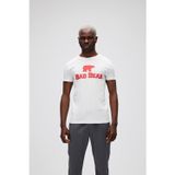 Bad Bear Bear Tee T-Shirt Off White Beyaz/Kırmızı Baskılı Erkek Tişört