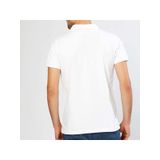 Bad Bear Beyaz Basic Polo Yaka Erkek T-shirt