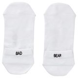 Bad Bear Beyaz Çorap Bad Ankle Konforlu Tasarım 35 - 38 Beden Yumuşak Doku ile Rahatlık