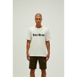 Bad Bear Beyaz Erkek T-shirt
