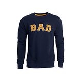 Bad Bear Bisiklet Yaka Uzun Kollu Nakışlı Lacivert Erkek Sweatshirt L