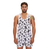 Bad Bear BLING TANK-TOP BEYAZ Erkek Atlet BEYAZ S