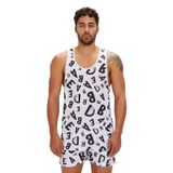 Bad Bear BLING TANK-TOP BEYAZ Erkek Atlet BEYAZ XL