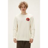 Bad Bear Bonfıre Crewneck Marshmallow Uzun Kollu Erkek Sweatshirt Yumuşak Kumaş ile Konfor - XL - Renkli