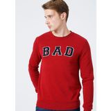 Bad Bear Bordo Erkek Sweatshırt XL