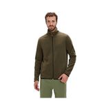 Bad Bear Bowie Full-Zip Haki Fermuarlı Erkek Polar Sweatshirt