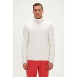 Bad Bear Bowie Full-Zip Marshmallow Beyaz Fermuarlı Erkek Polar Sweatshirt