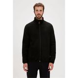 Bad Bear Bowie Full-Zip Siyah Fermuarlı Erkek Polar Sweatshirt - 2XL