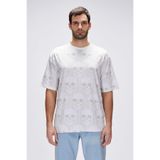 Bad Bear Breet Beyaz Erkek Oversize Tişört, L