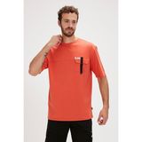 Bad Bear Clifford Tarçın Baskılı Erkek Tişört - 2XL