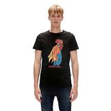Bad Bear Cockerel Erkek T-Shirt - 23.01.07.012 Siyah L