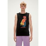 Bad Bear Cockerel Tank-Top Siyah - M