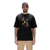 Bad Bear Collis Siyah Erkek Baskılı Tişört Siyah L