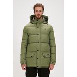 Bad Bear Colonel Puffer Thyme Soluk Yeşil Erkek Kapüşonlu Mont