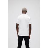 Bad Bear Cord Off-white Beyaz Polo Yaka Fermuarlı Erkek T-shirt