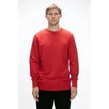Bad Bear Corner Crewneck / Crımson Red Erkek Sweatshirt Kırmızı