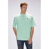 Bad Bear Damon Su Yeşili Erkek Oversize Tişört