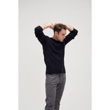 Bad Bear Dapple Knit Lacivert Bisiklet Yaka Erkek Triko Kazak - 2XL