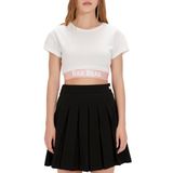 Bad Bear Della Beyaz Baskılı Kadın T-shirt