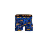 Bad Bear Dog Mavi Desenli Erkek Boxer