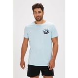 Bad Bear Dustin Sky Blue Baskılı Erkek T-shirt