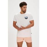 Bad Bear Dustın T-Shırt Off-Whıte Erkek Tisort Beyaz S-Xxl