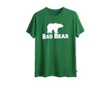 Bad Bear Erkek Yeşil Baskılı Bisiklet Yaka Tişört, M, 190107002-GRN