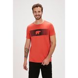 Bad Bear Fancy Tarçın Baskılı Erkek Tişört - M