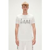 Bad Bear Feel You T-shirt Off-white Beyaz Baskılı Erkek Tişört