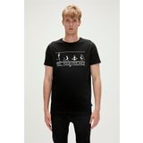 Bad Bear Feel You T-Shirt Siyah Baskılı Erkek Tişört