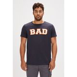 Bad Bear Felt Antrasit Baskılı Erkek Tişört - XL