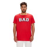Bad Bear Felt Kırmızı Baskılı Erkek Tişört