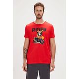 Bad Bear Fever Crimson Kırmızı Erkek Tişört - 2XL