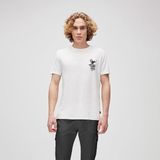 Bad Bear Fish Dream Erkek Bej Yuvarlak Yaka Tişört - 2XL