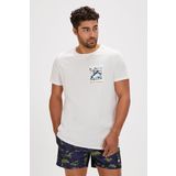 Bad Bear Francis Beyaz Baskılı Erkek T-shirt
