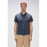 Bad Bear Frank Asfalt Erkek Basic Kısa Kollu Gömlek - 2XL