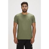 Bad Bear Frank Soluk Yeşil Basic Erkek Tişört - Haki - 2XL