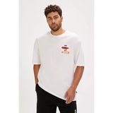 Bad Bear Gaın T-Shırt Os Off-Whıte Erkek Tisort Beyaz S-Xxl